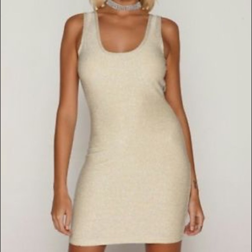 Gold Skin Tight - Tammy Hembrow x In The Style